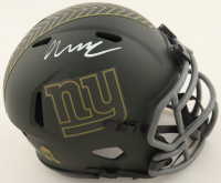 Abdul Carter Signed Giants Salute to Service Alternate Speed Mini Helmet (Beckett) at PristineAuction.com