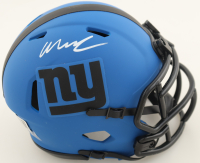 Abdul Carter Signed Giants Rave Alternate Speed Mini Helmet (Beckett) at PristineAuction.com