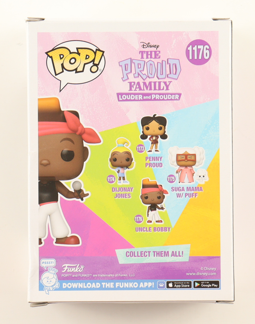 Cedric the Entertainer Signed "The Proud Family: Louder and Prouder" #1176 Uncle Bobby Funko Pop! (Beckett) at PristineAuction.com Cedric the Entertainer Signed "The Proud Family: Louder and Prouder" #1176 Uncle Bobby Funko Pop! (Beckett) at PristineAuction.com