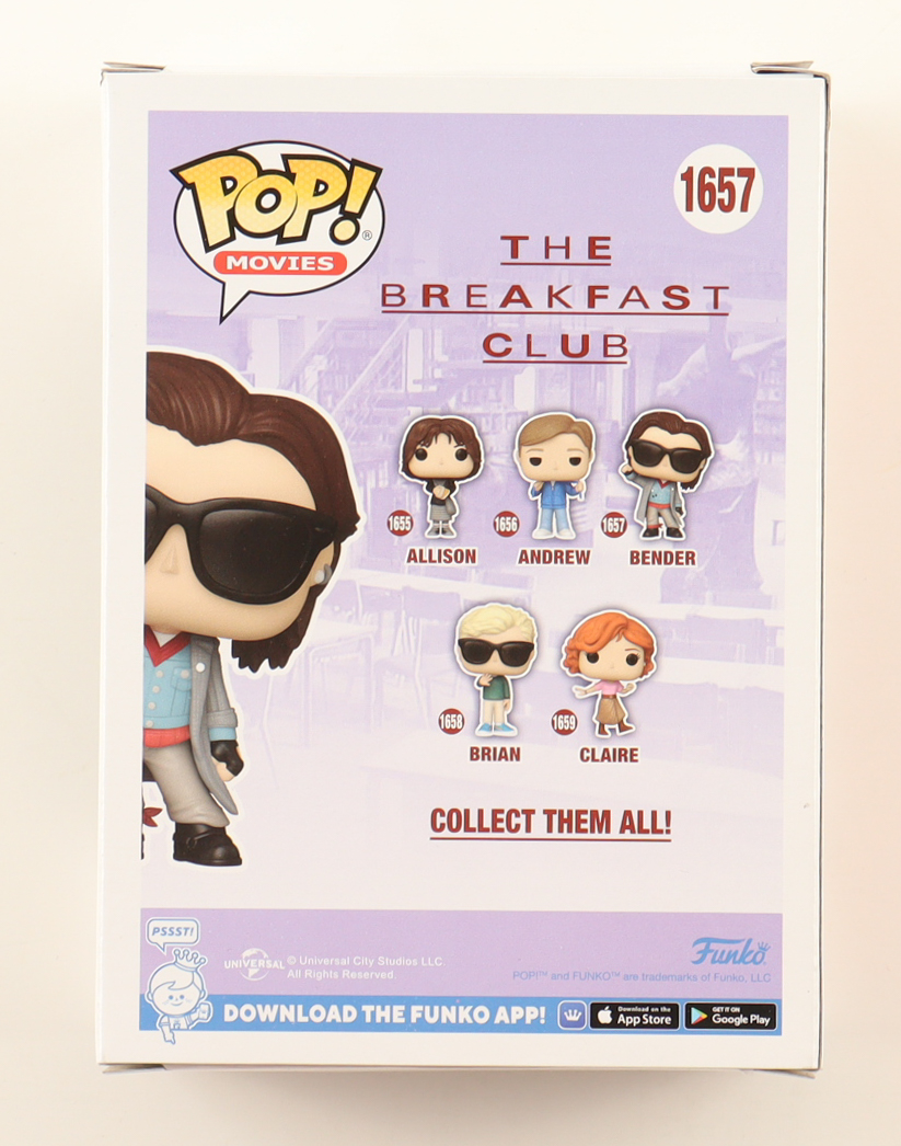 Judd Nelson Signed "The Breakfast Club" #1657 Bender Funko Pop! (JSA) at PristineAuction.com Judd Nelson Signed "The Breakfast Club" #1657 Bender Funko Pop! (JSA) at PristineAuction.com