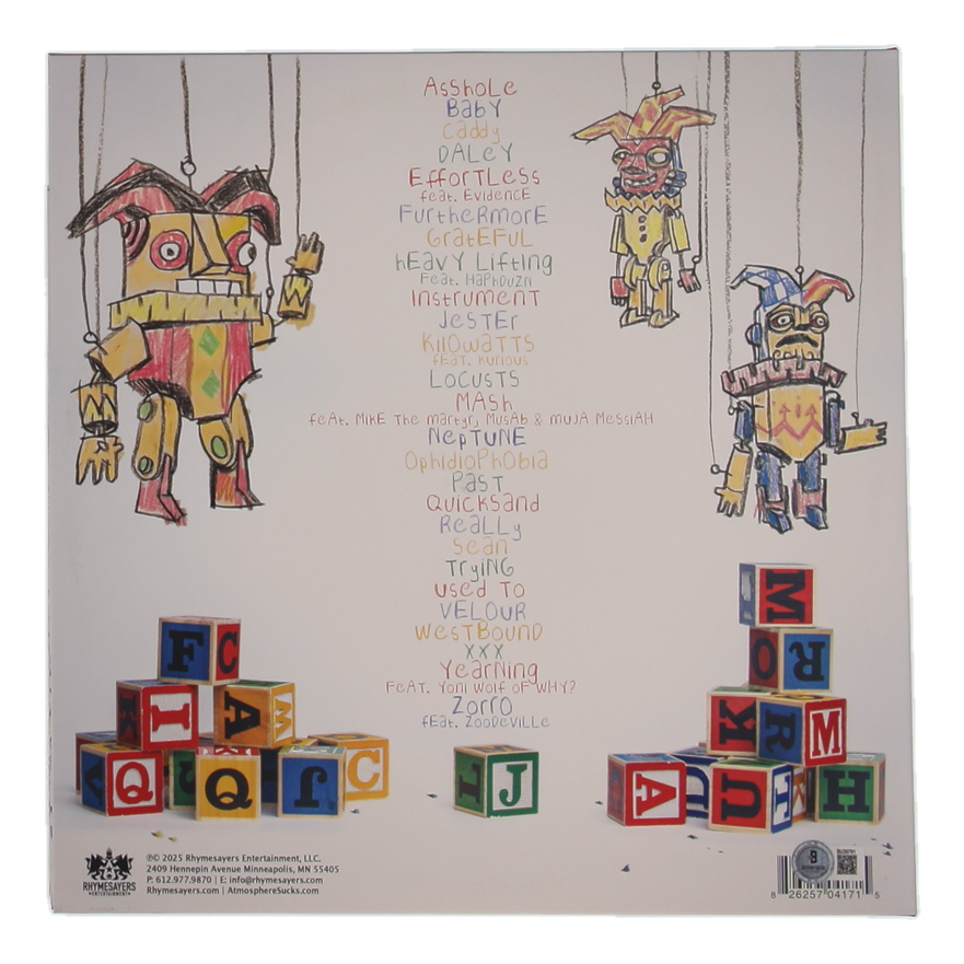 Slug & Art Signed "Jestures" Vinyl Record Album (Beckett) at PristineAuction.com Slug & Art Signed "Jestures" Vinyl Record Album (Beckett) at PristineAuction.com