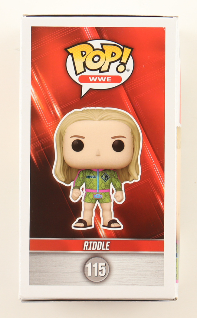 Matt Riddle Signed "WWE" #115 Funko Pop! (Beckett) at PristineAuction.com Matt Riddle Signed "WWE" #115 Funko Pop! (Beckett) at PristineAuction.com