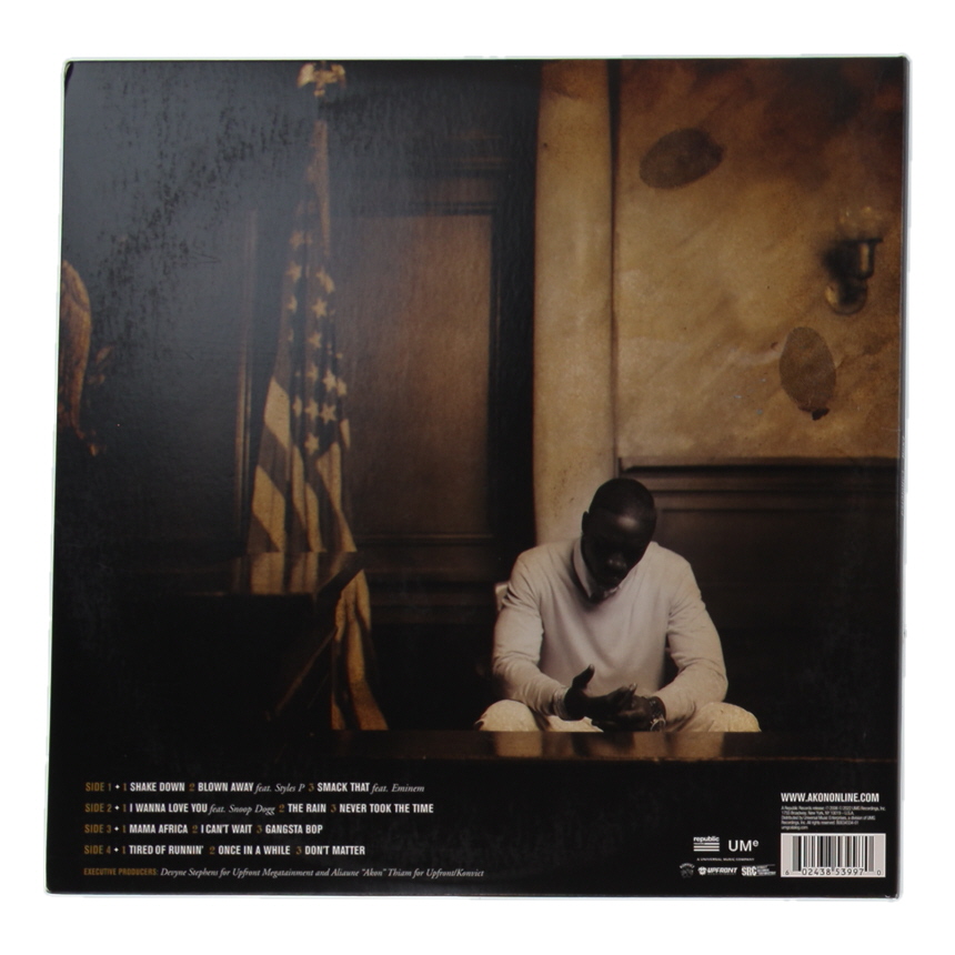 Akon Signed "Konvicted" Vinyl Record Album (PSA) at PristineAuction.com Akon Signed "Konvicted" Vinyl Record Album (PSA) at PristineAuction.com