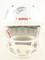 Ashton Jeanty Signed Boise State Broncos Full-Size Speed Helmet (Beckett) at PristineAuction.com