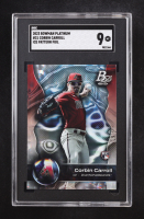 Corbin Carroll 2023 Bowman Platinum Ice Foil #31 RC (SGC 9) at PristineAuction.com