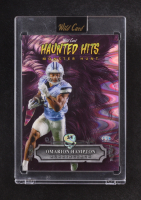 Omarion Hampton 2024 Wild Card Haunted Hits Monster Hunt Pink Raywave Werewolf #HHWWOH #3/4 RC at PristineAuction.com