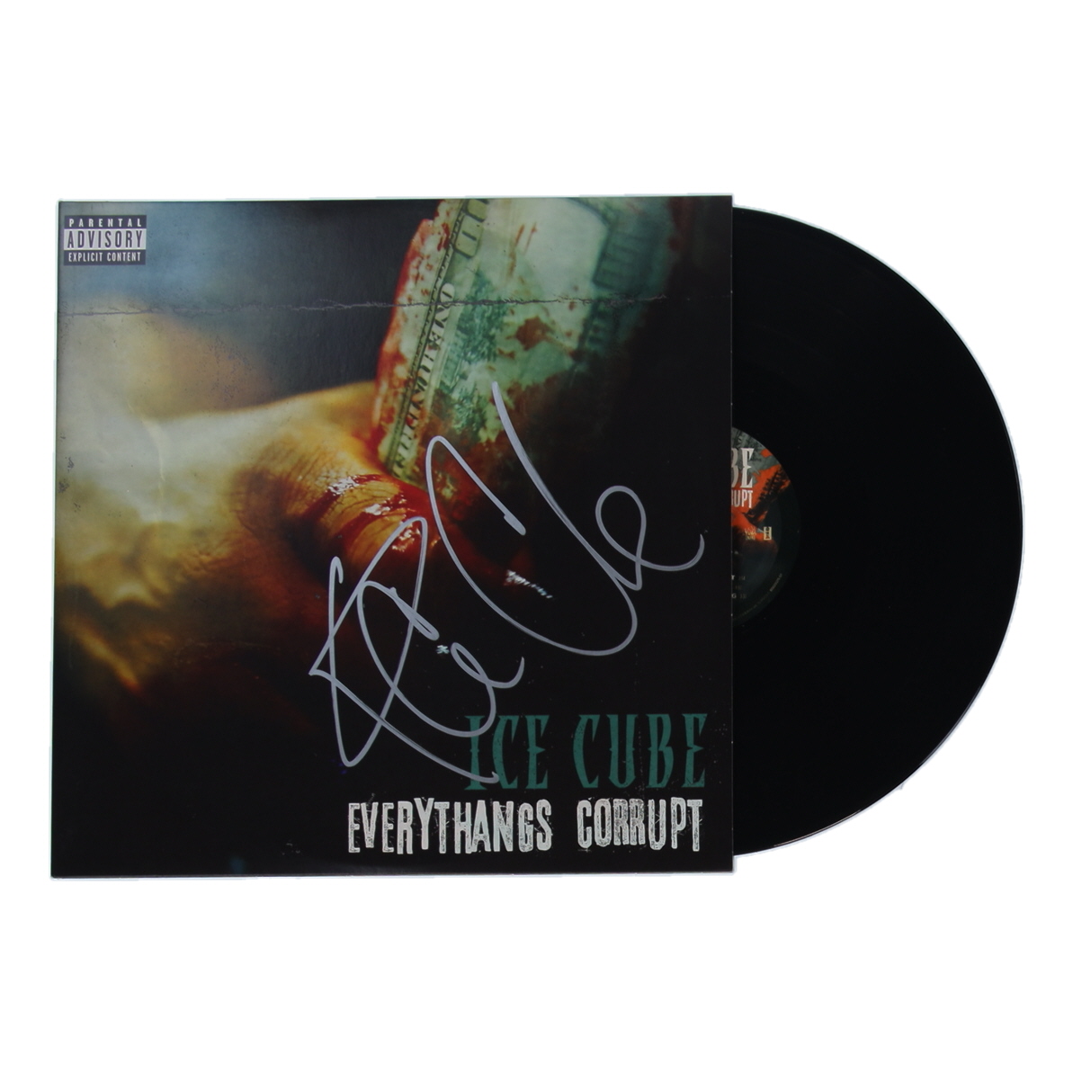 Ice Cube Signed "Everythangs Corrupt" Vinyl Record Album (Beckett) at PristineAuction.com Ice Cube Signed "Everythangs Corrupt" Vinyl Record Album (Beckett) at PristineAuction.com