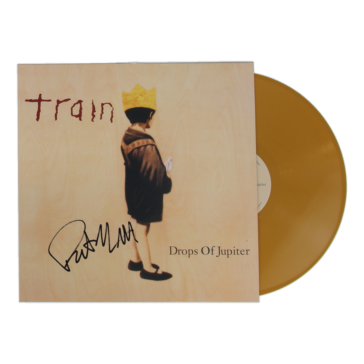 Pat Monahan Signed "Drops Of Jupiter" Vinyl Record Album (JSA) at PristineAuction.com Pat Monahan Signed "Drops Of Jupiter" Vinyl Record Album (JSA) at PristineAuction.com