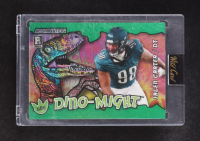 Jalen Carter 2023 Wild Card Alumination DinoMight Green Rainbow Raptor #ADJC #2/10 RC at PristineAuction.com