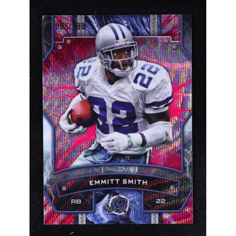 Emmitt Smith 2024 Topps Resurgence Crimson Surge #24 #058/199 at PristineAuction.com