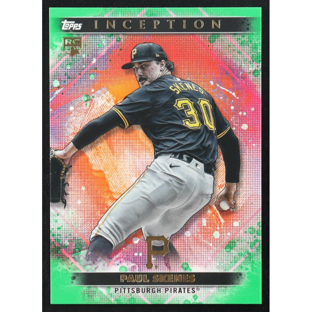 Paul Skenes 2024 Topps Inception Green #13 RC at PristineAuction.com