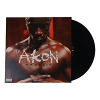 Akon Signed "Trouble" Vinyl Record Album (JSA) at PristineAuction.com
