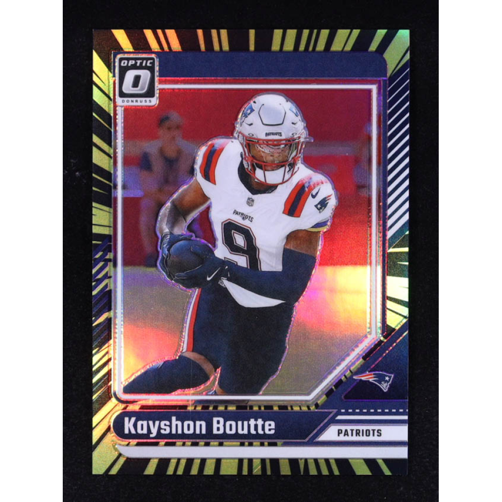 Kayshon Boutte 2024 Donruss Optic Electricity #137 #70/75 at PristineAuction.com