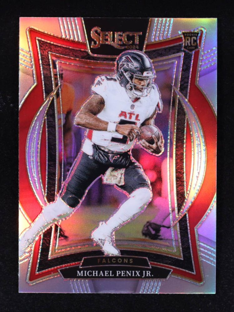 Michael Penix Jr. 2024 Select Prizm Silver #80 RC