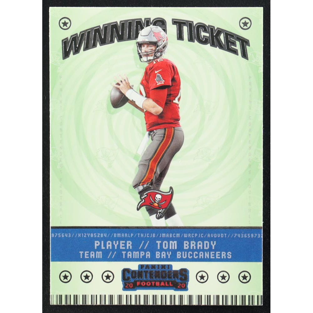 Tom Brady 2020 Panini Contenders Winning Ticket #WT3 at PristineAuction.com