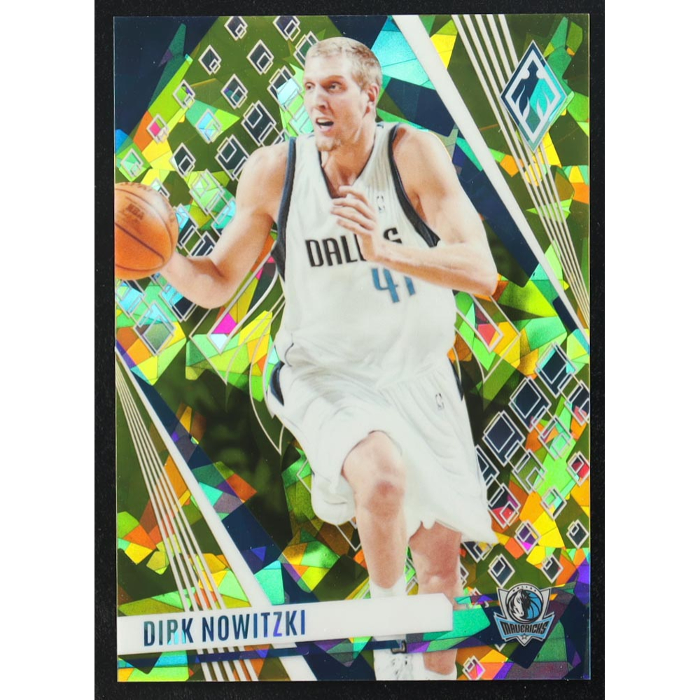 Dirk Nowitzki 2023-24 Panini Phoenix Yellow Ice #66 #70/175 at PristineAuction.com