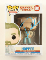 David Harbour Signed "Stranger Things" #801 Hopper Funko Pop! Vinyl Figure (PSA) at PristineAuction.com