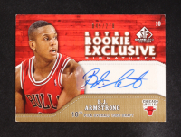 BJ Armstrong 2009-10 SP Game Used Retro Rookie Exclusives #RRAR #45/278 at PristineAuction.com