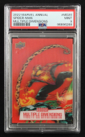 Spider-Man 2022-23 Upper Deck Marvel Annual Multiple Dimensions Lenticulars #MD20 SSP (PSA 9) at PristineAuction.com