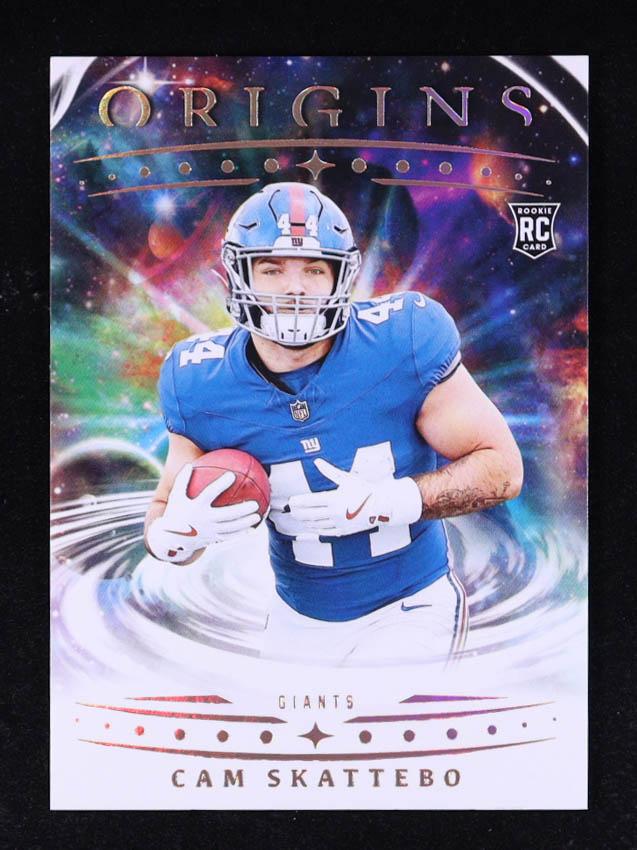 Cam Skattebo 2025 Panini Origins #123 RC at PristineAuction.com Cam Skattebo 2025 Panini Origins #123 RC at PristineAuction.com