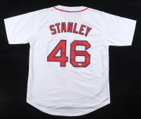 Bob Stanley Signed Jersey Inscribed "Steamer" (JSA) at PristineAuction.com