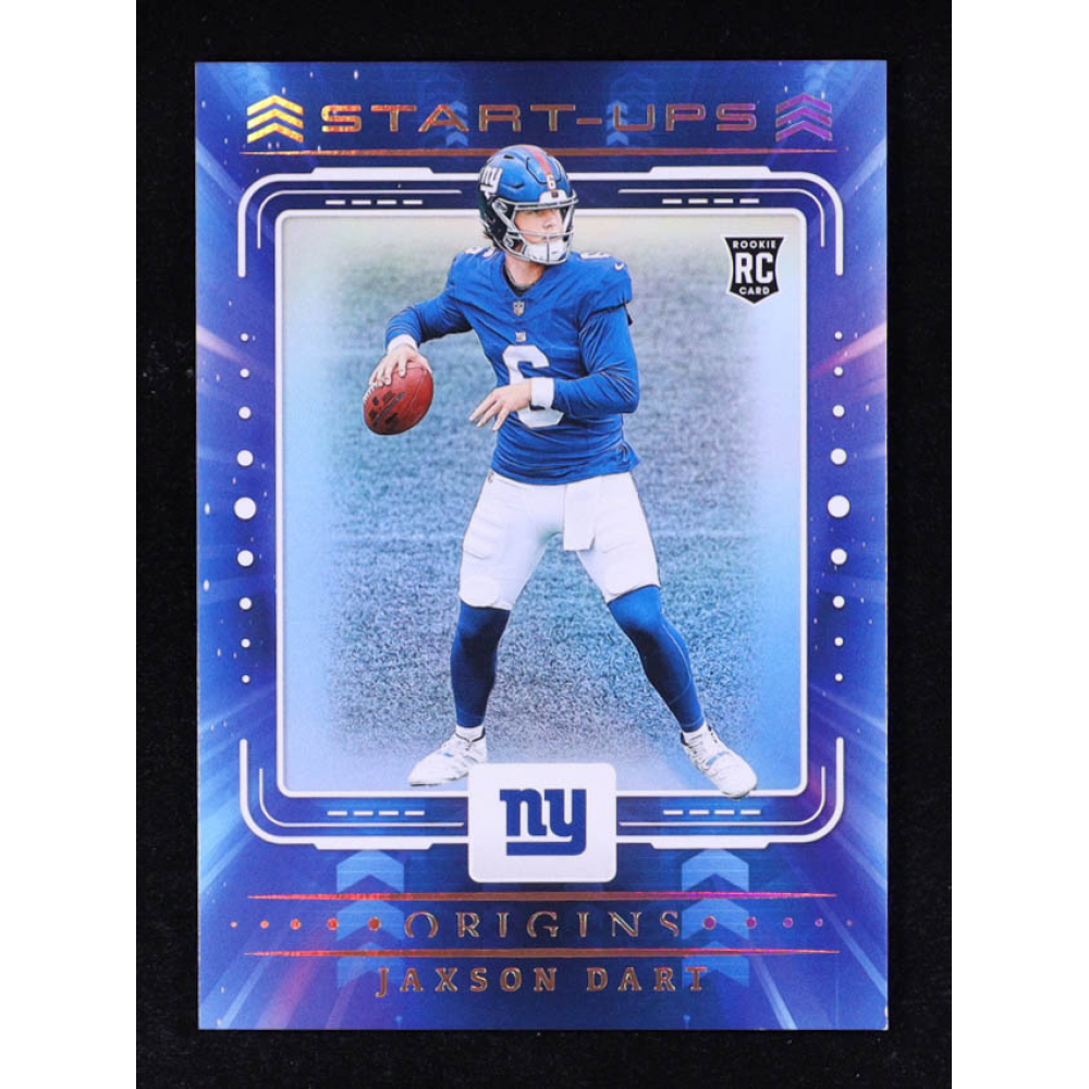 Jaxson Dart 2025 Panini Origins Start Ups #7 RC at PristineAuction.com