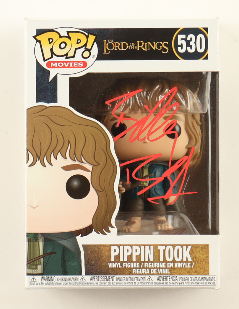 Billy Boyd Signed "The Lord of the Rings" #530 Pippin Took Funko Pop! Vinyl Figure (Beckett) at PristineAuction.com Billy Boyd Signed "The Lord of the Rings" #530 Pippin Took Funko Pop! Vinyl Figure (Beckett) at PristineAuction.com