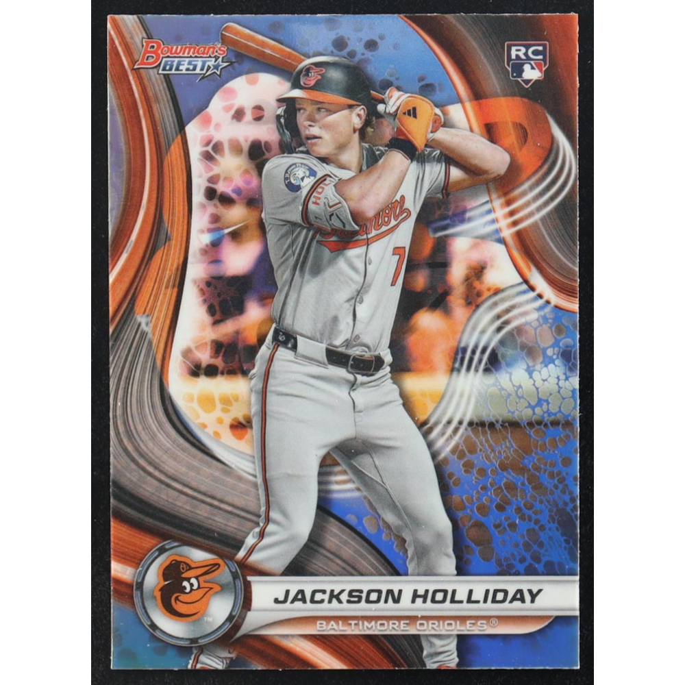 Jackson Holliday 2024 Bowman's Best Refractor #13 RC at PristineAuction.com