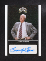 Lenny Wilkens 2024 Leaf Metal Collective Autographs Black Shimmer #LALW2 #3/5 at PristineAuction.com
