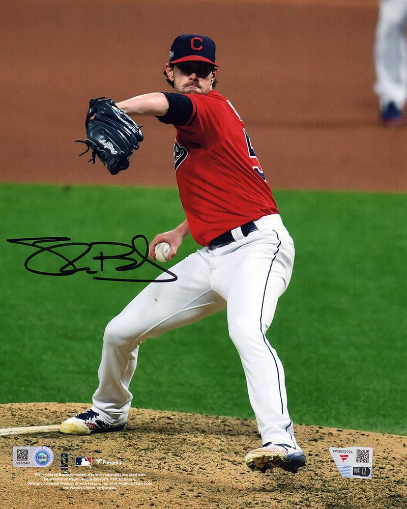 Shane Bieber Signed Indians 8x10 Photo (Fanatics) at PristineAuction.com Shane Bieber Signed Indians 8x10 Photo (Fanatics) at PristineAuction.com