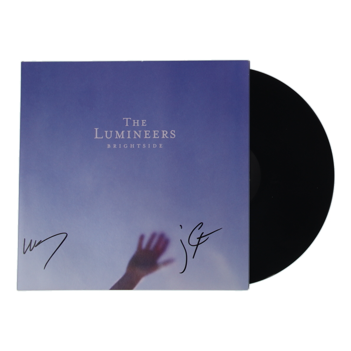 Jeremiah Fraites & Wesley Schultz Signed "Brightside" Vinyl Record Album (Beckett) at PristineAuction.com Jeremiah Fraites & Wesley Schultz Signed "Brightside" Vinyl Record Album (Beckett) at PristineAuction.com