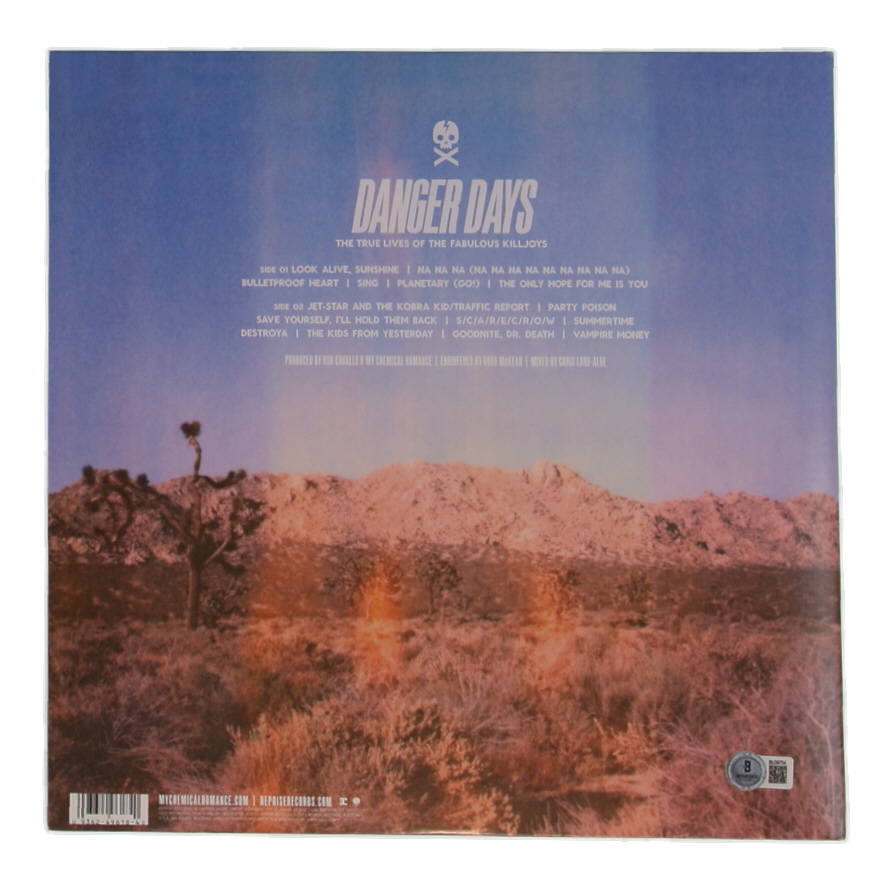 Frank Lero Signed "Danger Days: The True Lives of the Fabulous Killjoys" Vinyl Record Album (Beckett) at PristineAuction.com Frank Lero Signed "Danger Days: The True Lives of the Fabulous Killjoys" Vinyl Record Album (Beckett) at PristineAuction.com