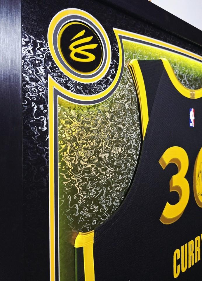 Stephen Curry Signed Warriors Custom Framed LED Jersey Display Inscribed "I Can Do All Things" with (2) PSA 10 Cards (JSA) at PristineAuction.com Stephen Curry Signed Warriors Custom Framed LED Jersey Display Inscribed "I Can Do All Things" with (2) PSA 10 Cards (JSA) at PristineAuction.com