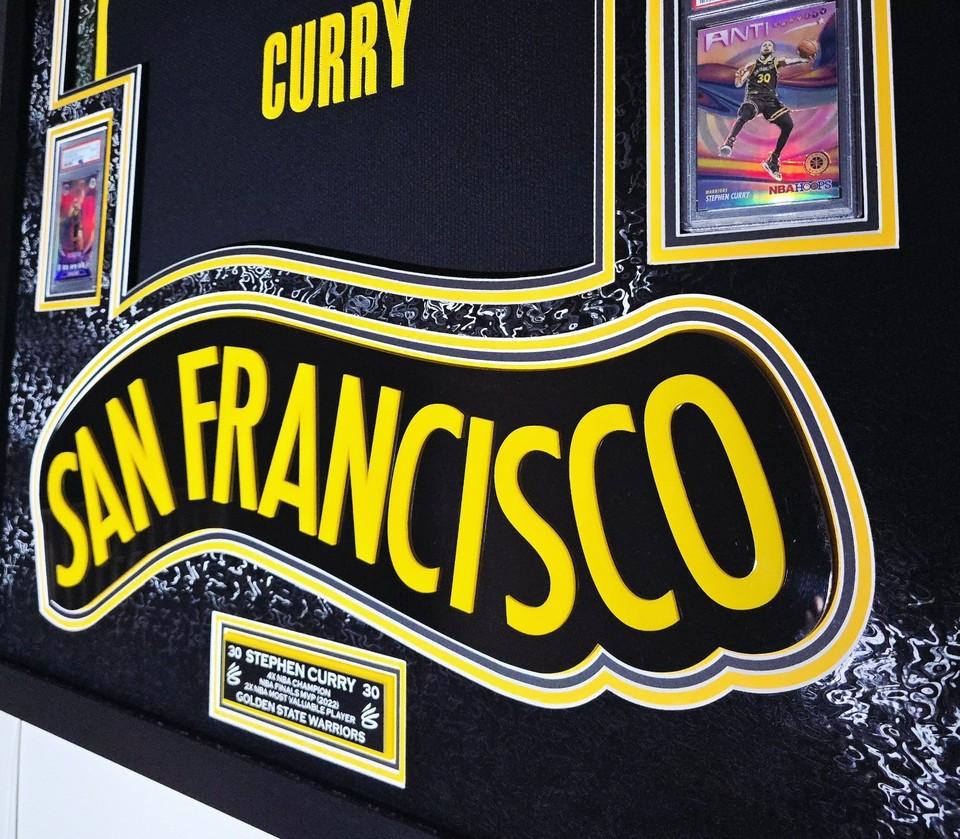 Stephen Curry Signed Warriors Custom Framed LED Jersey Display Inscribed "I Can Do All Things" with (2) PSA 10 Cards (JSA) at PristineAuction.com Stephen Curry Signed Warriors Custom Framed LED Jersey Display Inscribed "I Can Do All Things" with (2) PSA 10 Cards (JSA) at PristineAuction.com