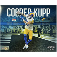 Cooper Kupp LE Rams "SB LVI Stylized" 16x20 Photo at PristineAuction.com