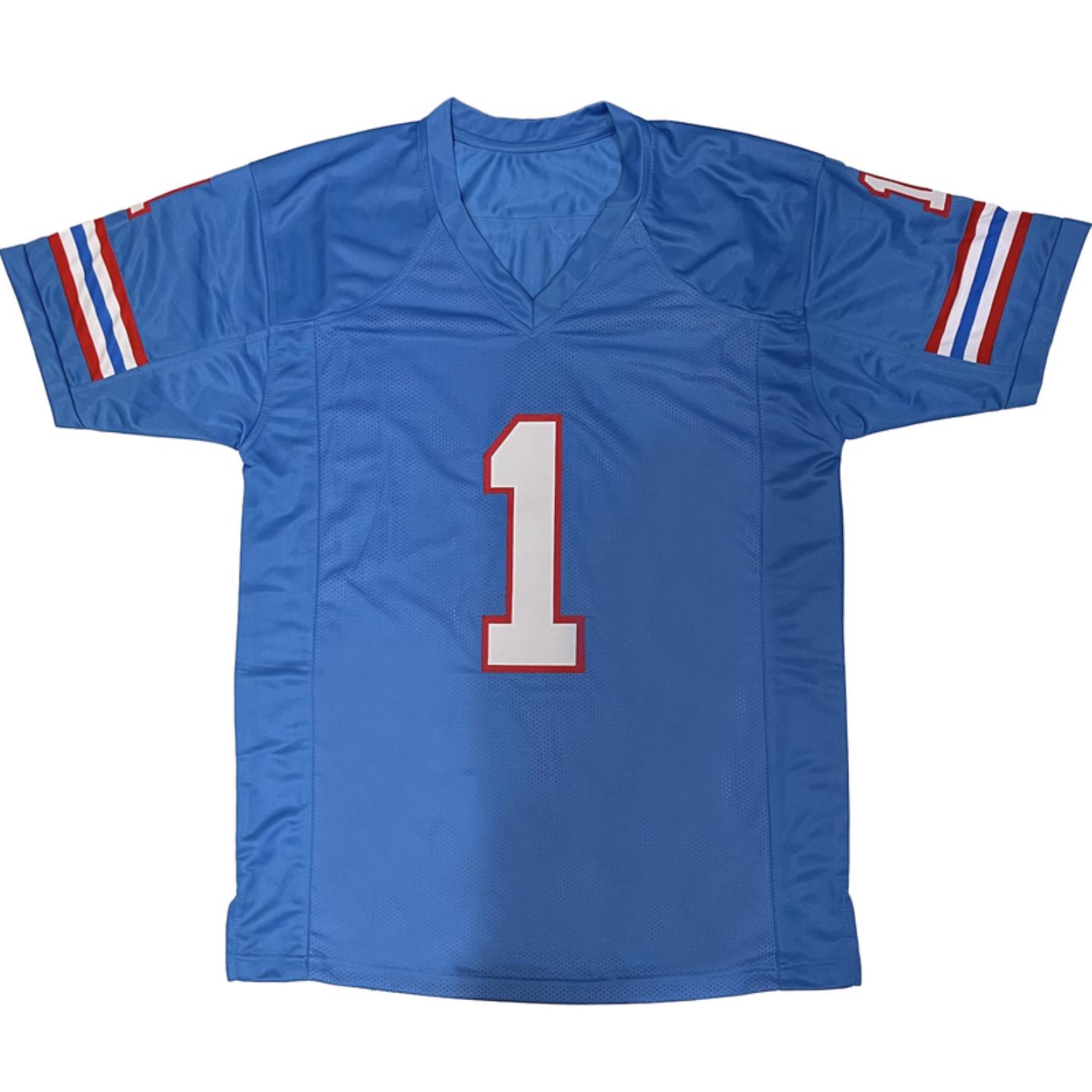 Warren Moon Signed Jersey Inscribed "HOF 06" (Beckett) at PristineAuction.com Warren Moon Signed Jersey Inscribed "HOF 06" (Beckett) at PristineAuction.com