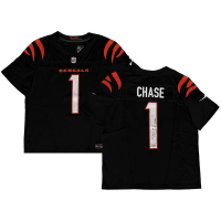 Ja'Marr Chase Signed Bengals Nike Authentic Jersey (Beckett) at PristineAuction.com