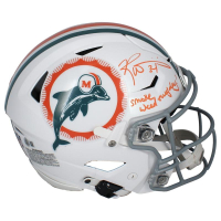 Ricky Williams Signed Dolphins Full-Size Authentic On-Field Speedflex Helmet Inscribed "Smoke Weed Everyday" (Beckett) at PristineAuction.com