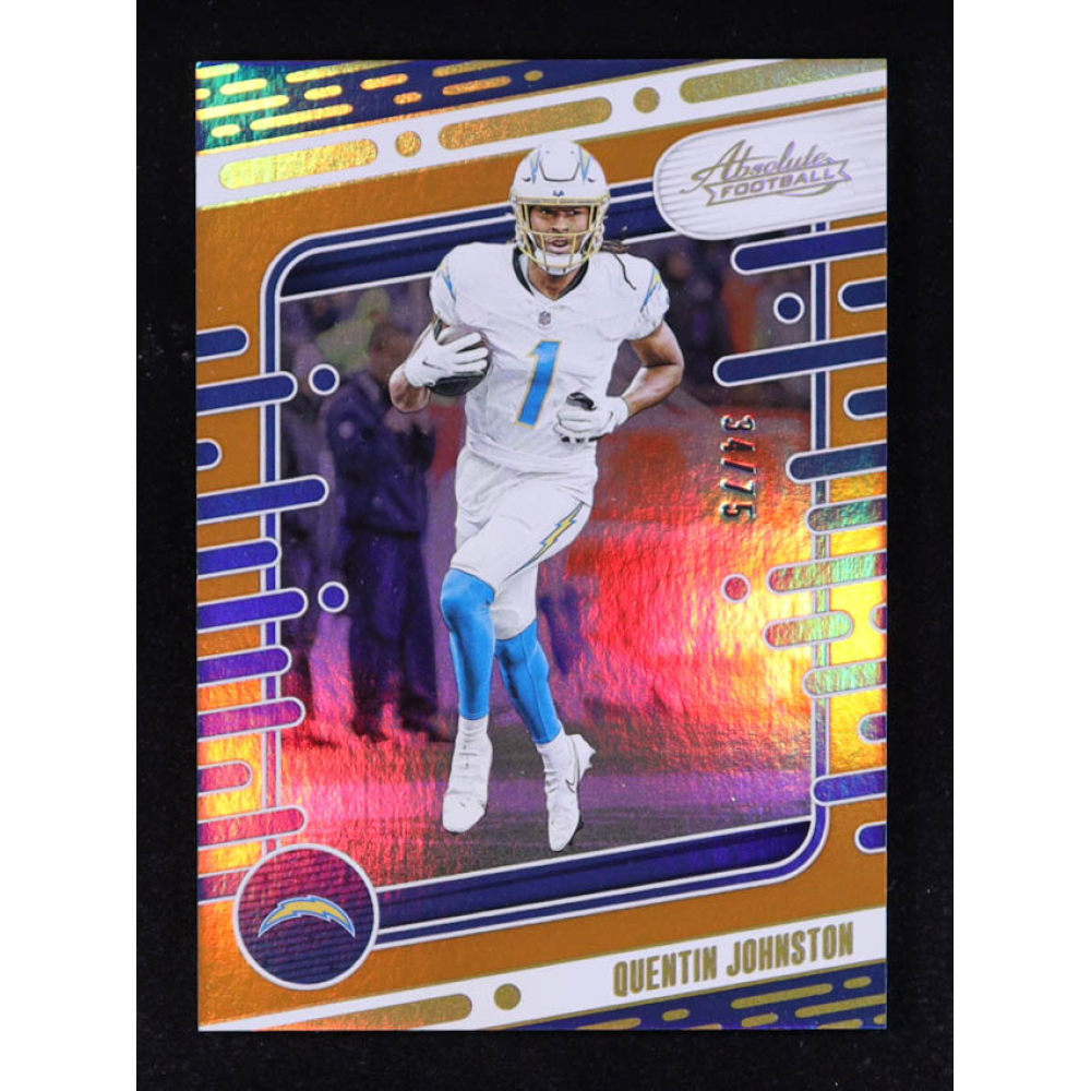 Quentin Johnston 2024 Absolute Spectrum Orange #60 #34/75 at PristineAuction.com