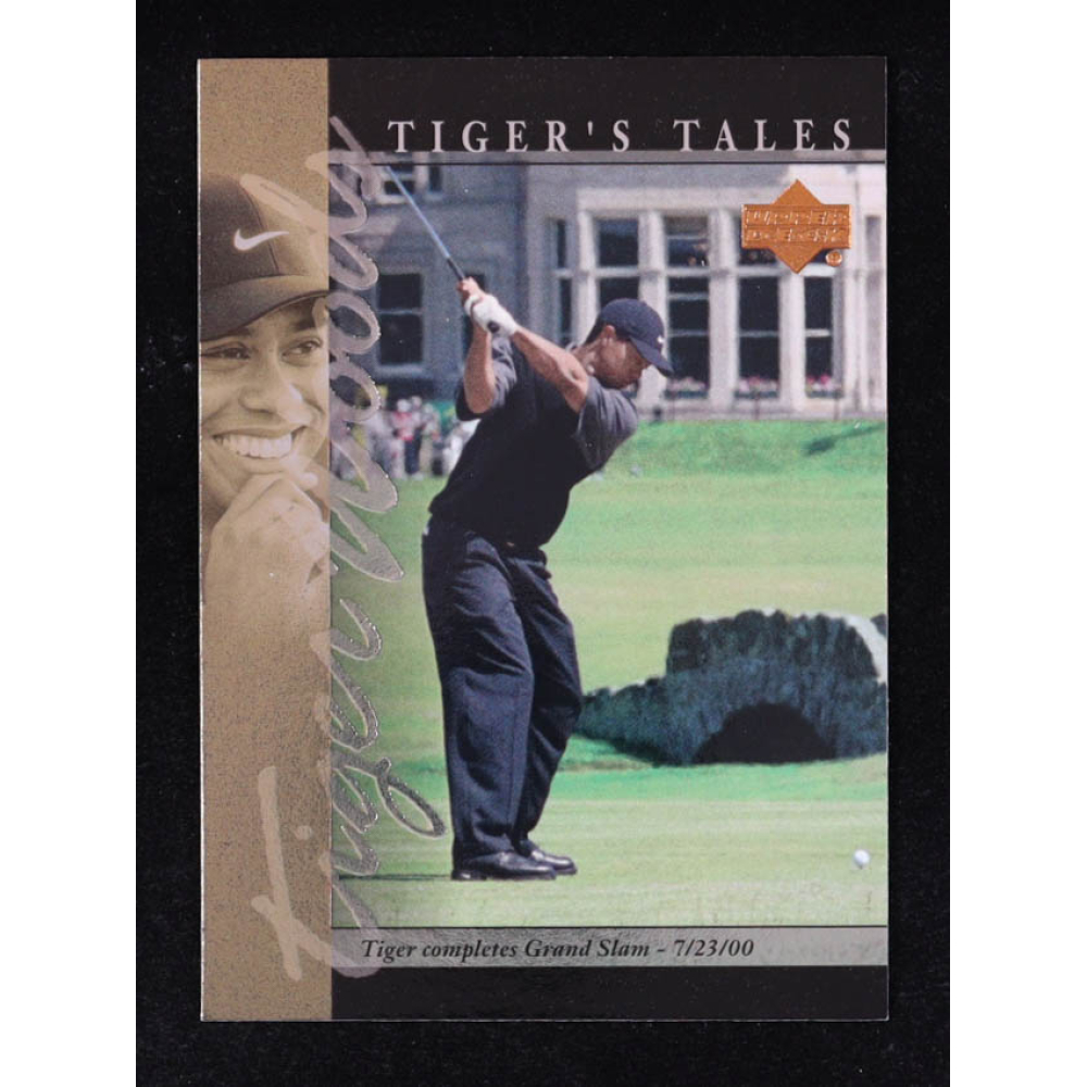Tiger Woods 2001 Upper Deck Tiger's Tales #TT26 at PristineAuction.com