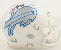 Joey Bosa Signed Bills Rivalries Alternate Speed Mini Helmet (JSA) at PristineAuction.com
