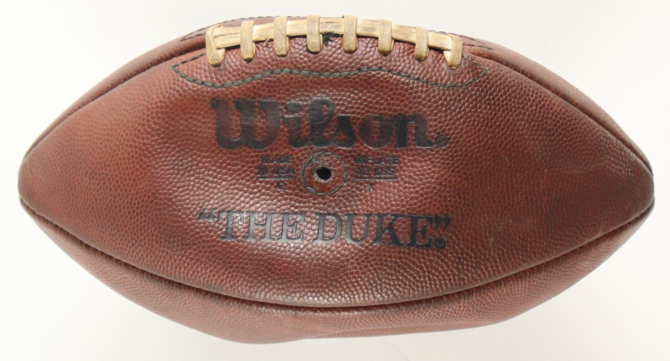 Bobby Mitchell Signed NFL Football with All-Wood Display Stand Inscribed "HOF 83" (PSA) at PristineAuction.com Bobby Mitchell Signed NFL Football with All-Wood Display Stand Inscribed "HOF 83" (PSA) at PristineAuction.com