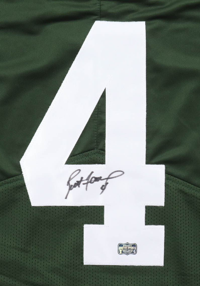 Brett Favre Signed Jersey (Favre) at PristineAuction.com Brett Favre Signed Jersey (Favre) at PristineAuction.com