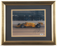 Rick Mears Signed Indy 500 Framed Photo Display (PSA) at PristineAuction.com