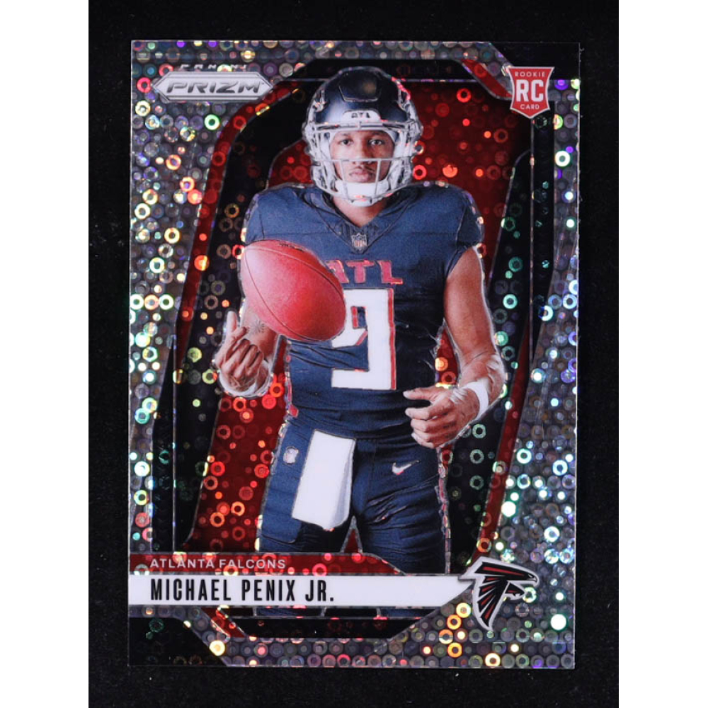 Michael Penix Jr. 2024 Panini Prizm Rookie Variations Prizms No Huddle #31 RC at PristineAuction.com