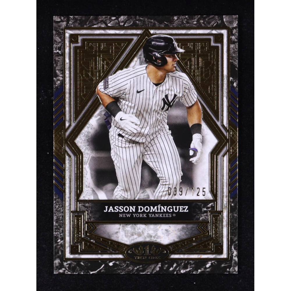 Jasson Dominguez 2025 Topps Tier One #33 #039/125 at PristineAuction.com