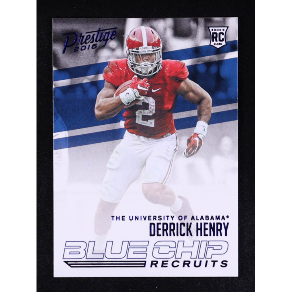 Derrick Henry 2016 Prestige Blue Chip Recruits #7 RC at PristineAuction.com