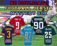 Football Jersey (NO DUPLICATES) Signed Mystery Box - Series 15 (Limited to 100) - Schwartz Sports at PristineAuction.com