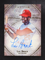 Lou Brock 2014 Topps Five Star Autographs #FSALB #103/299 at PristineAuction.com