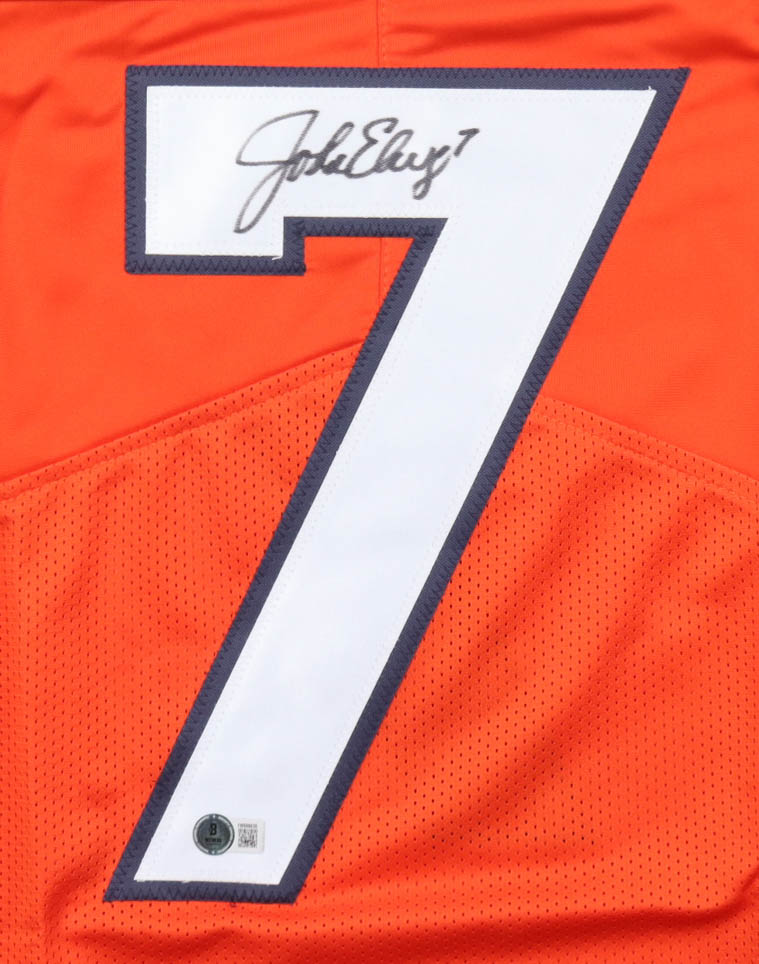 John Elway Signed Jersey (Beckett) at PristineAuction.com John Elway Signed Jersey (Beckett) at PristineAuction.com